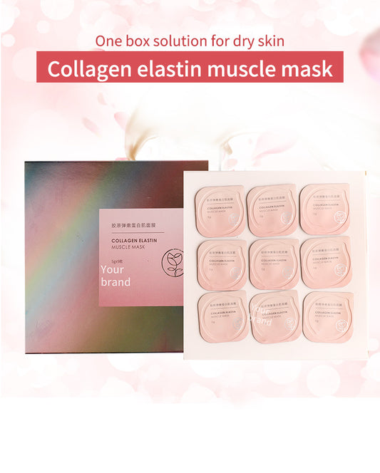 Collagen Firming Lifting Elastic Protein Mask Produktionsfabrik Kosmetikherstellung