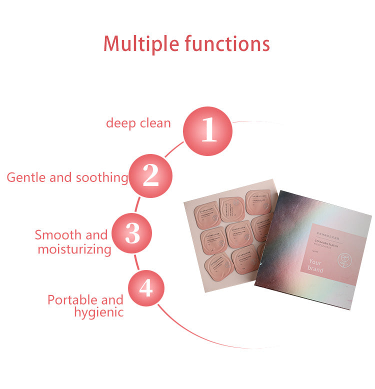 Collagen Firming Lifting Elastic Protein Mask Production Factory Cosmetics Manufacturing