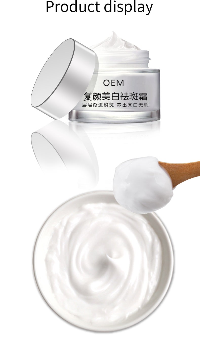 Verjongende Whitening Spot Cream Cosmetics OEM ODM Factory