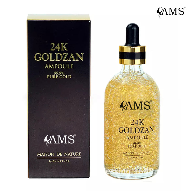 Fábrica OEM de cosméticos líquidos de essência de niacinamida ouro 24k