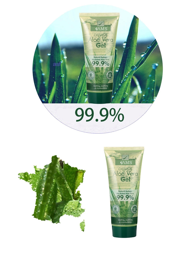 Aloe Vera Gel Feuchtigkeitsspendende, feuchtigkeitsspendende Reparaturcreme, kosmetische OEM-Verarbeitung