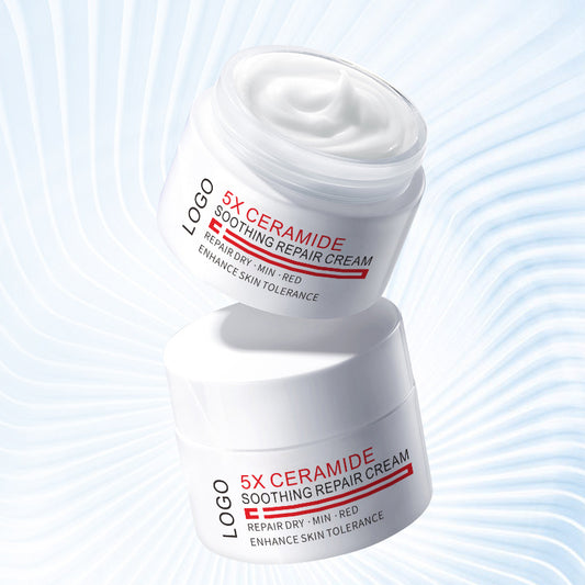 Ceramide Skin Barrier Repair Moisturizing Whitening Facial Cream ครีมกลางคืน กระบวนการผลิตของผู้ผลิต