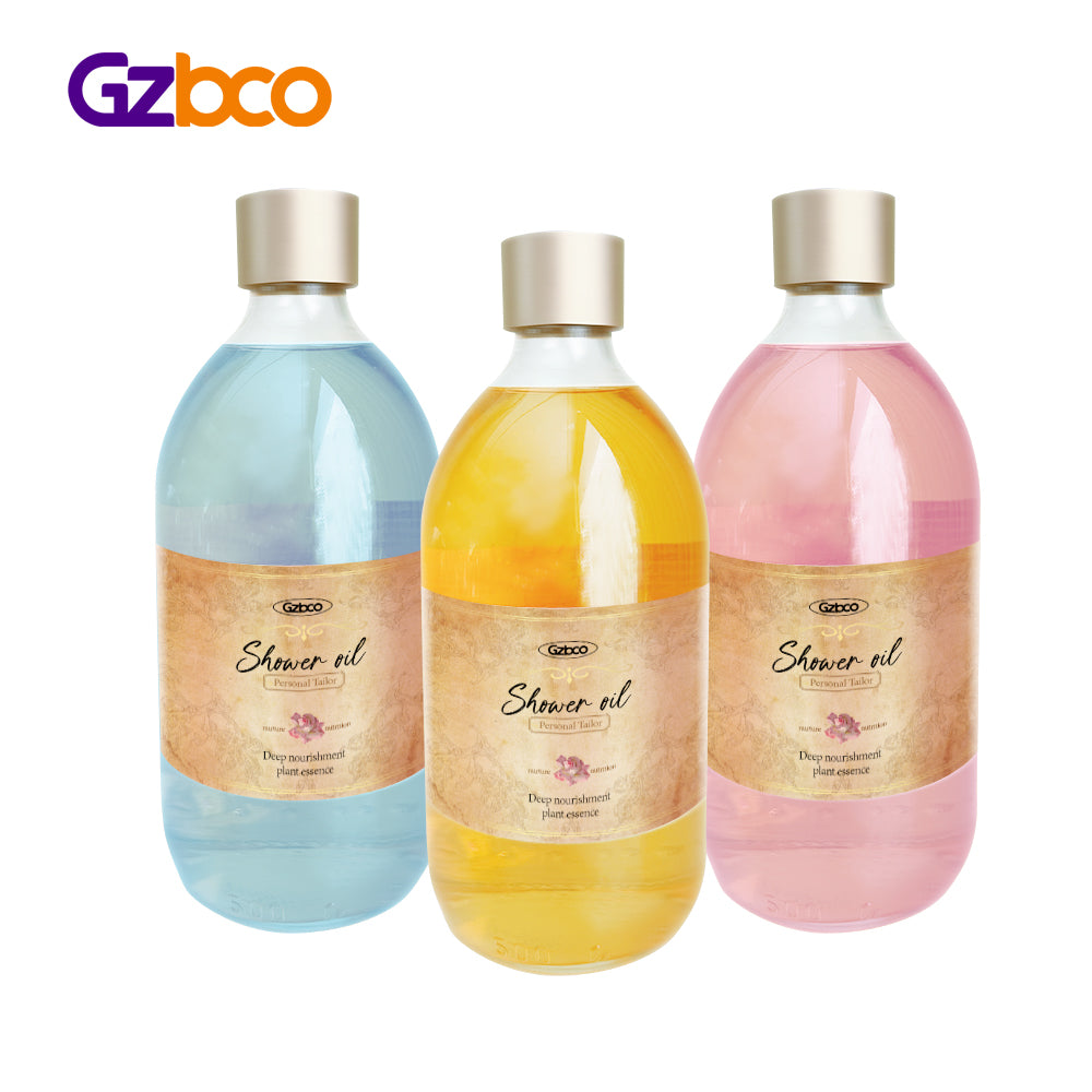 Minyak Mandi OEM Pembersih Lembut Minyak Botani Hidrasi & Wewangian