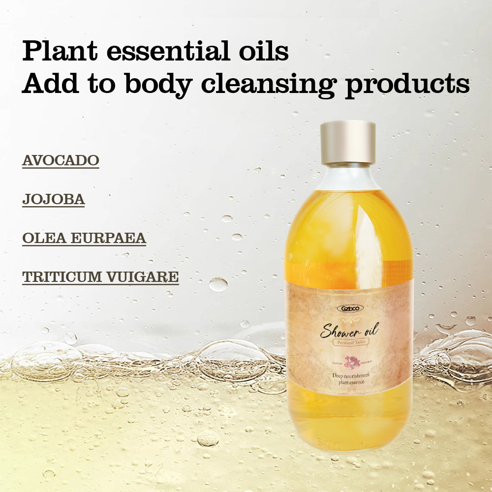 Minyak Mandi OEM Pembersih Lembut Minyak Botani Hidrasi & Wewangian