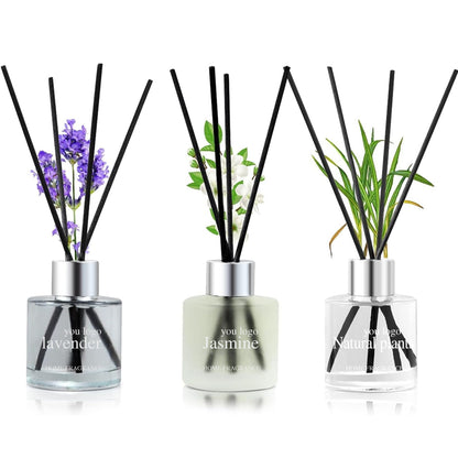Bộ khuếch tán tinh dầu hương thơm nhà với que khuếch tán tùy chỉnh cho phòng và văn phòng OEM