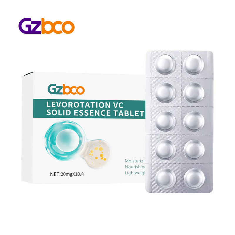 Tablet Beku Kering VC OEM/ODM Tablet Vitamin C Terkompresi Pemutih Kulit