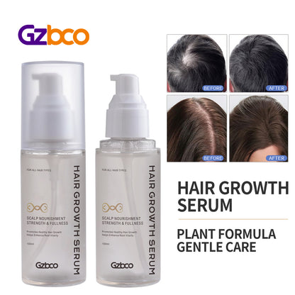 Sérum OEM para Crescimento Capilar, Fórmula Nutritiva para o Couro Cabeludo e Fortalecimento dos Cabelos