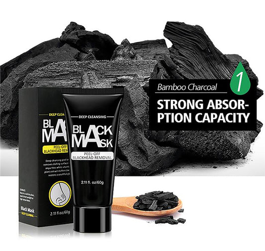 Fabricação esfoliante de máscara de carvão preto e processamento OEM ODM