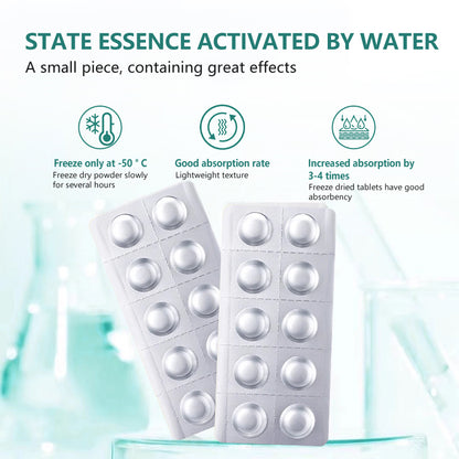 Tablet Beku Kering VC OEM/ODM Tablet Vitamin C Terkompresi Pemutih Kulit