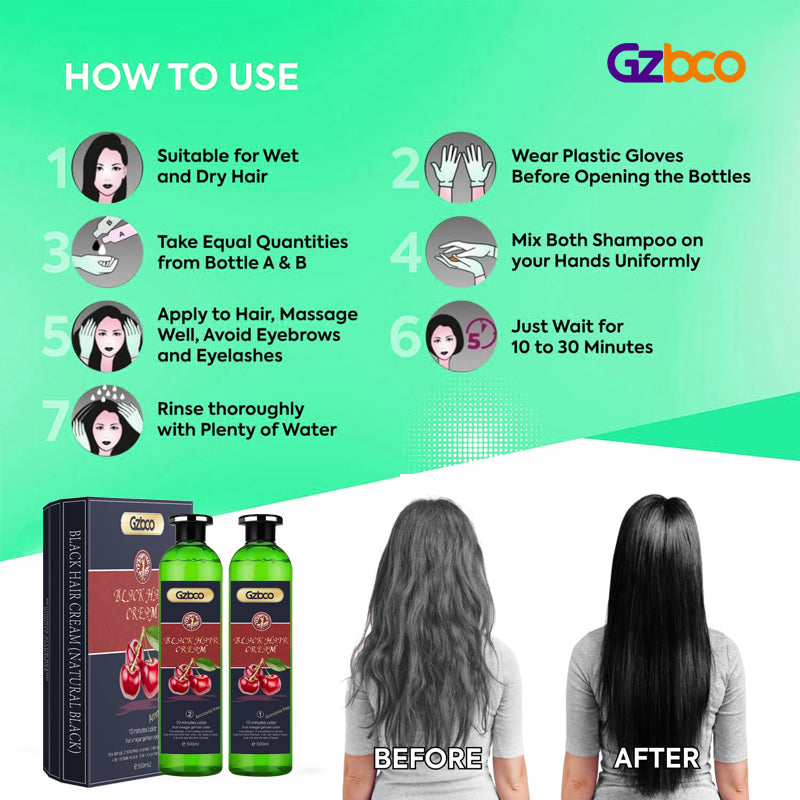 OEM Hair Color Gel A/B Kit Manufacturer Private Label Hair Dye