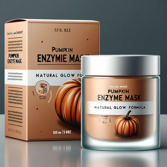 Pumpkin enzyme exfoliating cleansing mask brand custom processing