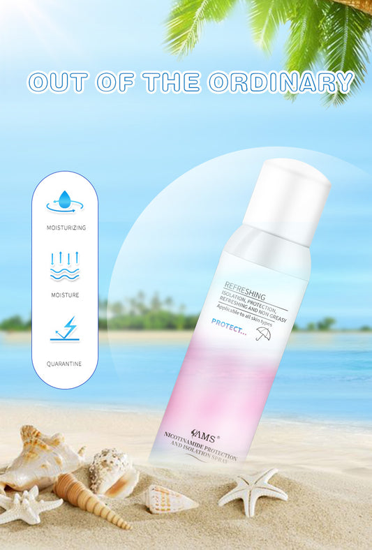 YAMS sunscreen isolation spray Cosmetics OEM ODM Factory